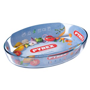 Ofenschüssel Pyrex Classic Vidrio Durchsichtig Glas Oval 35 x 24 x ...