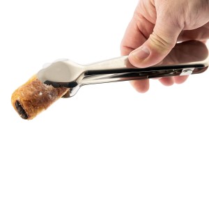 Tweezers to Serve Koala Basic Metal Steel 18,7 x 6,5 x 3,5 cm Bread...