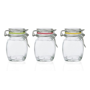 Topf Quid Select Durchsichtig Glas (10 cl) (Pack 12x) |  Brotdosen,...