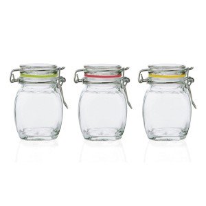 Topf Quid Select Durchsichtig Glas (10 cl) (Pack 12x) |  Brotdosen,...