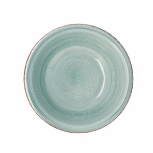 Salatschüssel Quid Vita Aqua aus Keramik Blau (6 Stück) (Pack 6x) |...