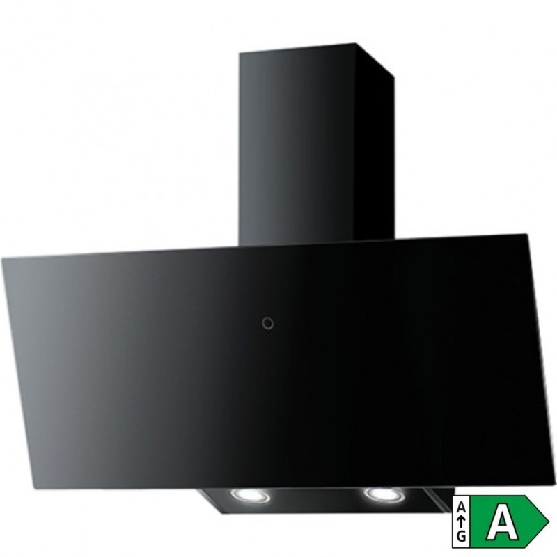 Conventional Hood Mepamsa CUADRO 90 Black 90 cm 61 dB 580 m3/h |  H...