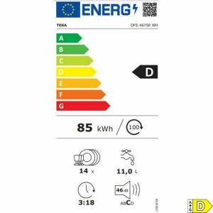 Geschirrspüler Teka DFS 46750 Weiß 60 cm |  Weitere Küchengeräte   ...