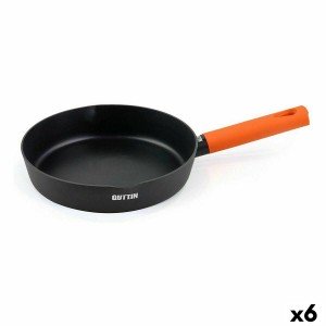 Poêle Quttin Gastro Noir Orange 43 x 25 x 5 cm (6 Unités) |  Poêles...