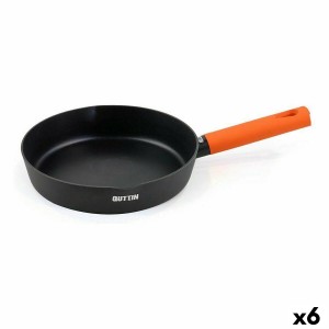 Pfanne Quttin Gastro Schwarz Orange 42 x 27,5 x 5,4 cm (6 Stück) | ...