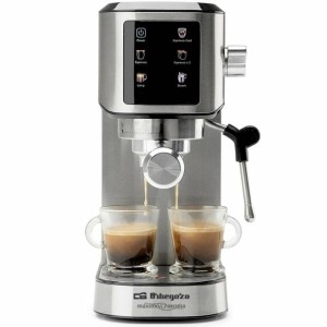 Manuelle Express-Kaffeemaschine Orbegozo 18290 OR Silberfarben |  K...