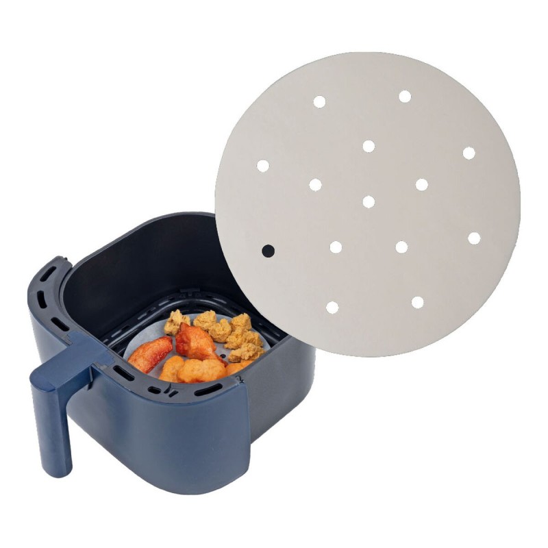 Papier für Heißluftfritteuse EDM 07788 Ø 17 cm 100 Stück |  Fritteu...