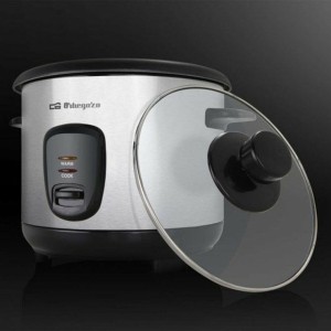 Reiskocher Orbegozo CO-3025 400 W Schwarz Stahl 1 L |  Reiskocher  ...
