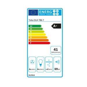Hotte standard Teka 40487181 70 cm 700 m3/h 72 dB 270W Acier |  Hot...