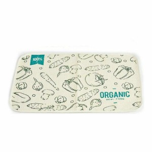 Platzset Kinvara 9999 9999 Weiß grün 33 x 0,3 x 48 cm (12 Stück) | ...