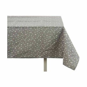 Fleckenabweisende Tischdecke Kinvara BABEL GRIS 42 Weiß Grau Jacqua...
