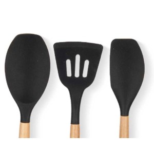 Küchenutensilien Set Kinvara KT190069 KT190069 Holz Silikon 20 x 32...