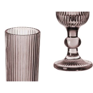 Champagnerglas Vivalto OCT-DK80006C OCT-DK80006C Grau Rosa Glas 160...