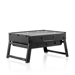 Folding Portable Barbecue for use with Charcoal BearBQ InnovaGoods ...