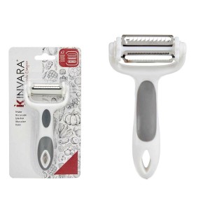 Schäler Kinvara CK51327 CK51327 Weiß Grau Edelstahl Polypropylen TP...