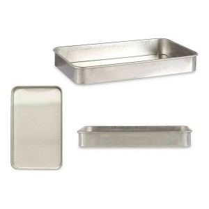 Backofenform Kinvara 100155 100155 Silberfarben Silber Aluminium 32...