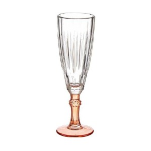 Champagnerglas Vivalto PR05720ST3/BHA6 GRAP Exotic Lachsfarben Kris...