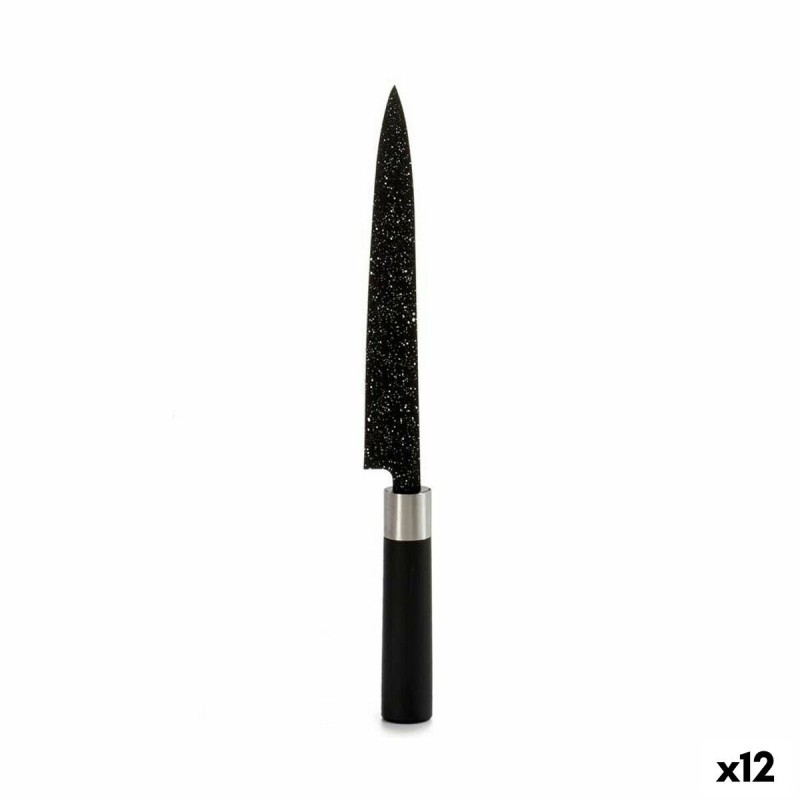 Küchenmesser Kinvara KT11-5604M02 Schwarz Silberfarben Edelstahl Ku...
