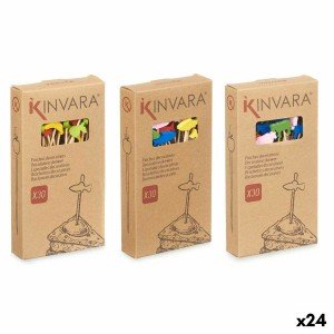 Barbecue Skewer Set Kinvara 47527 47527 Bamboo Skewer Decorated (24...