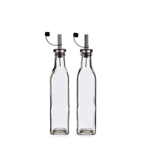 Öl- und Essig-Set Vivalto WJ7069-M WJ7069-M Durchsichtig Metall Gla...