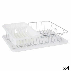Abtropfsieb für die Spüle Kinvara W6459A-161 W6459A-161 Weiß 43,5 x...
