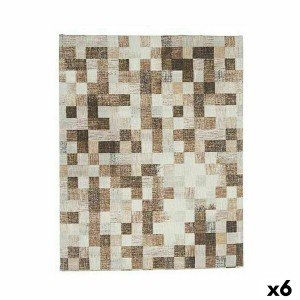 Fleckenabweisende Tischdecke Kinvara CUADROS-B CUADROS-B Beige Abde...