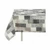 Stain-proof tablecloth Kinvara AZULEJO-G AZULEJO-G Grey Thin canvas...