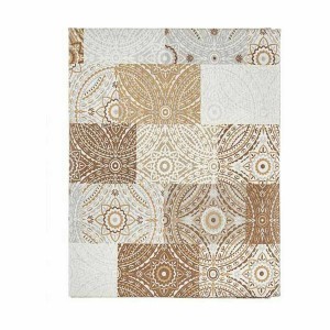 Nappe antitache Kinvara AZULEJO-B AZULEJO-B Beige toile Antitaches ...