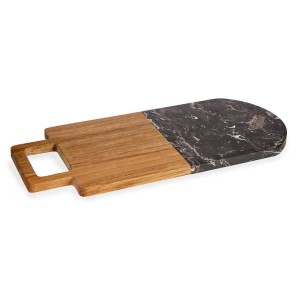 Cutting board Kinvara 78373 78373 Black 18 x 1,5 x 38 cm (8 Units) ...