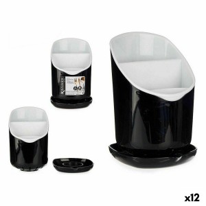 Abtropfbehälter für Besteck Kinvara AP-9143 AP-9143 Weiß Schwarz Ku...