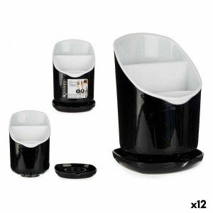 Cutlery Drainer Kinvara AP-9143 AP-9143 White Black Plastic 12 x 19...