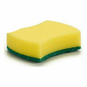 Scheuerschwamm C1807076 C1807076 Gelb grün Synthetische Faser 10 x ...