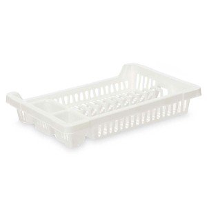 Abtropfsieb für die Spüle Kinvara 2601407-2 2601407-2 Weiß Kunststo...