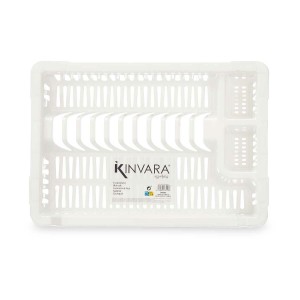 Abtropfsieb für die Spüle Kinvara 2601407-2 2601407-2 Weiß Kunststo...