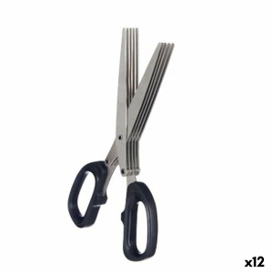 Kräuterschere Kinvara KT11-5661D KT11-5661D Schwarz Silberfarben Me...