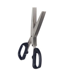 Kitchen Scissors Kinvara KT11-5661D KT11-5661D Black Silver Metal A...