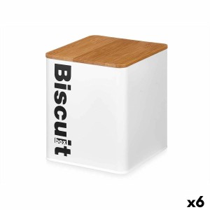 Biscuit and cake box Kinvara W5003BM W5003BM White Metal 13,7 x 16,...