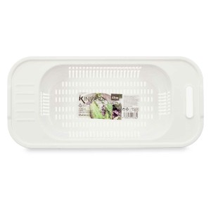Abtropfer Kinvara 04 1314 04 1314 Weiß Kunststoff 47 x 9,5 x 22 cm ...