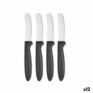 Messerset Kinvara CN-KT172244E CN-KT172244E Schwarz Silberfarben Ed...