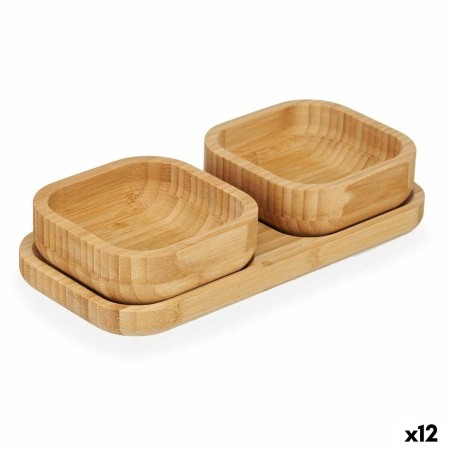 Appetizer Set Kinvara CN-KT225030 CN-KT225030 Brown Bamboo 23 x 4,5...