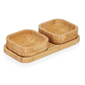 Ensemble à apértif Kinvara CN-KT225030 CN-KT225030 Marron Bambou 23...