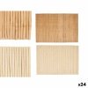 Table Mat Kinvara AR1810524-2 AR1810524-2 Brown Light brown Bamboo ...