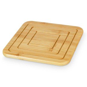 Untersetzer Kinvara 896 896 natürlich Bambus karriert 19 x 1 x 19 c...