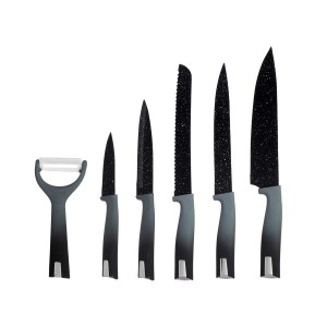 Messerset Kinvara KT211035 KT211035 Schwarz Edelstahl Polypropylen ...