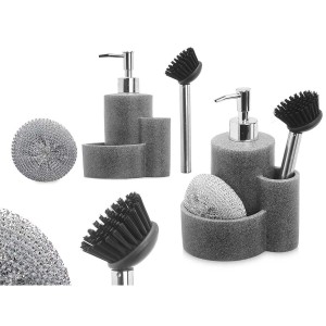 2-in-1 Soap Dispenser for the Kitchen Sink Kinvara B5614B B5614B Pl...