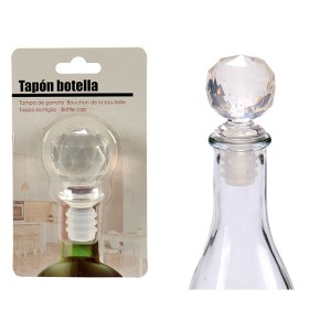Airtight bottle cap Kinvara 25011 Transparent 3,5 x 14,5 x 8,5 cm B...