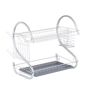 Draining Rack for Kitchen Sink Kinvara 87002 Grey 45,5 x 24,5 x 37,...
