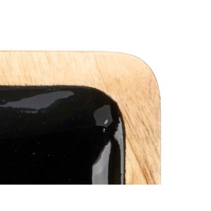 Tray with Compartments Gift Decor MALI-941 B MALI-941 B Black 46 x ...