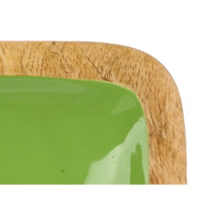 Tray with Compartments Gift Decor MALI-991 G MALI-991 G Green 31 x ...