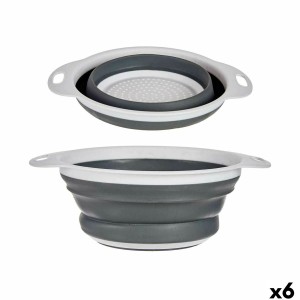 Sieb Kinvara 81604 81604 Weiß Grau Polypropylen TPR 25 x 20 x 8,5 c...